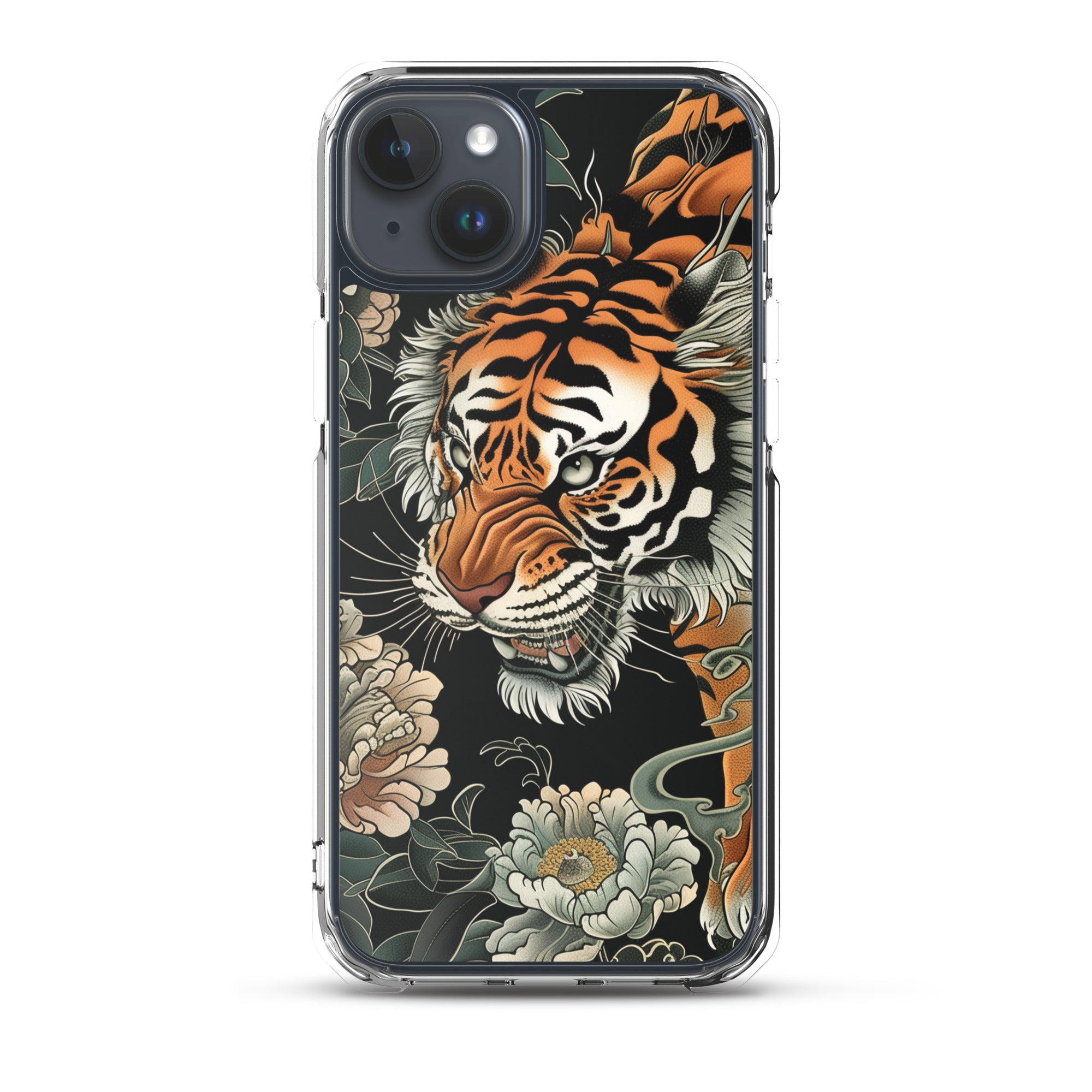 "tiger&peony" Clear Case for iPhone®
