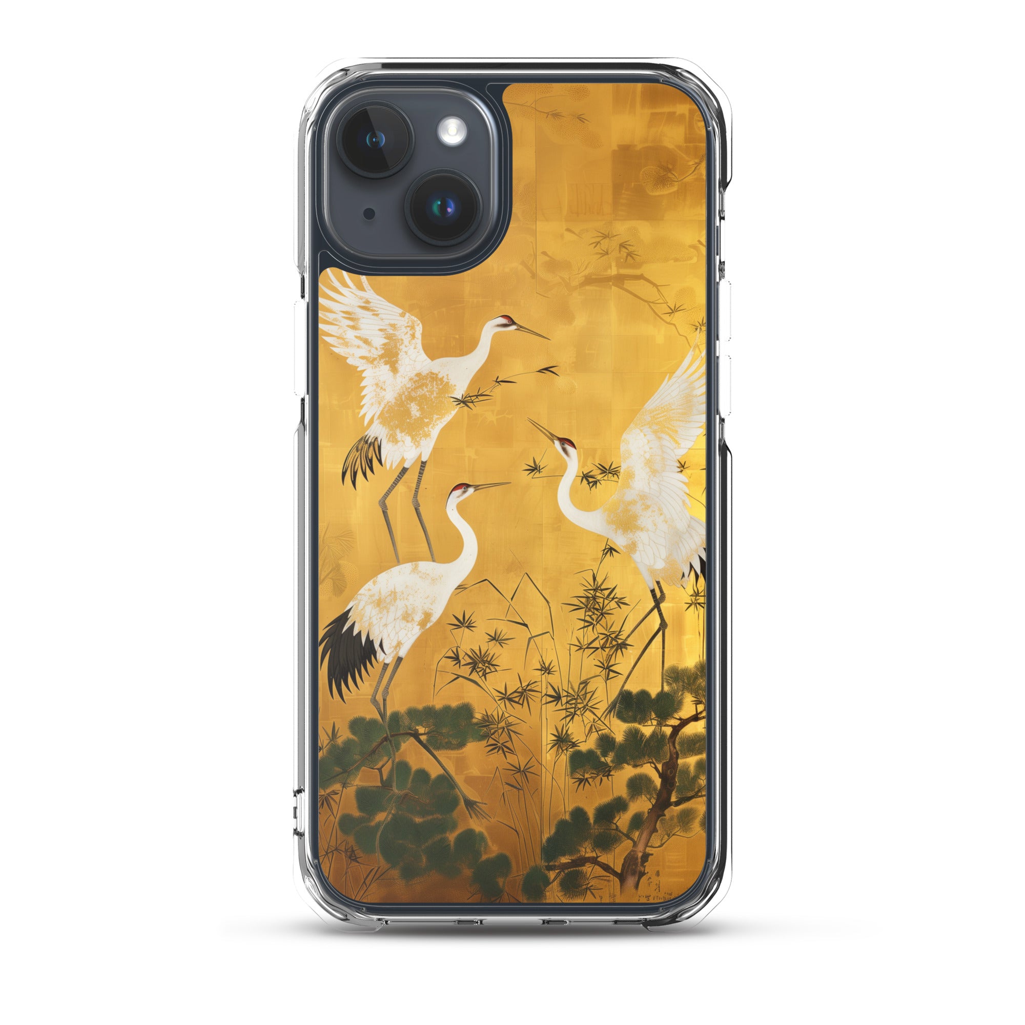 "ukiyo-e. crane." Clear Case for iPhone®