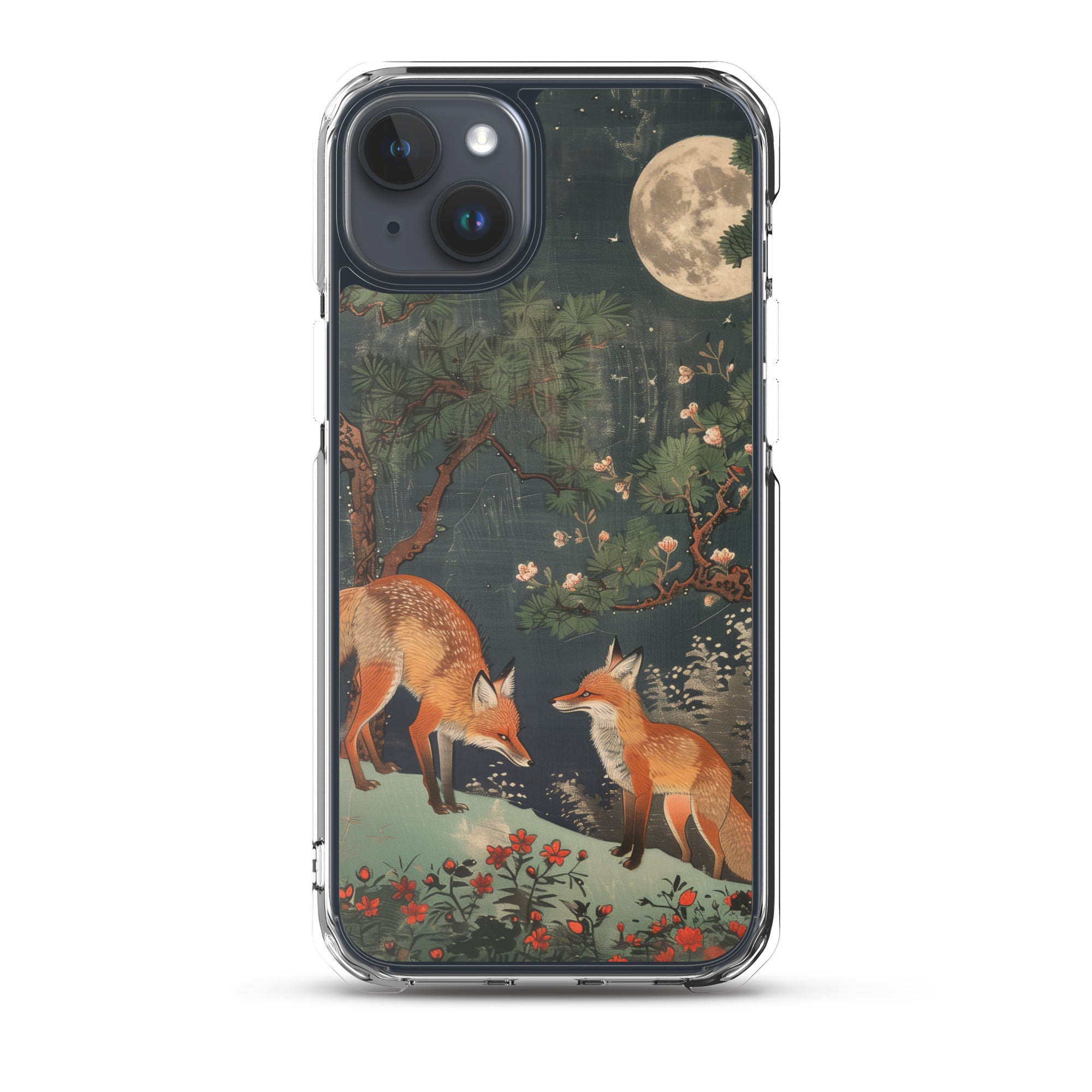 "two foxes" Clear Case for iPhone®
