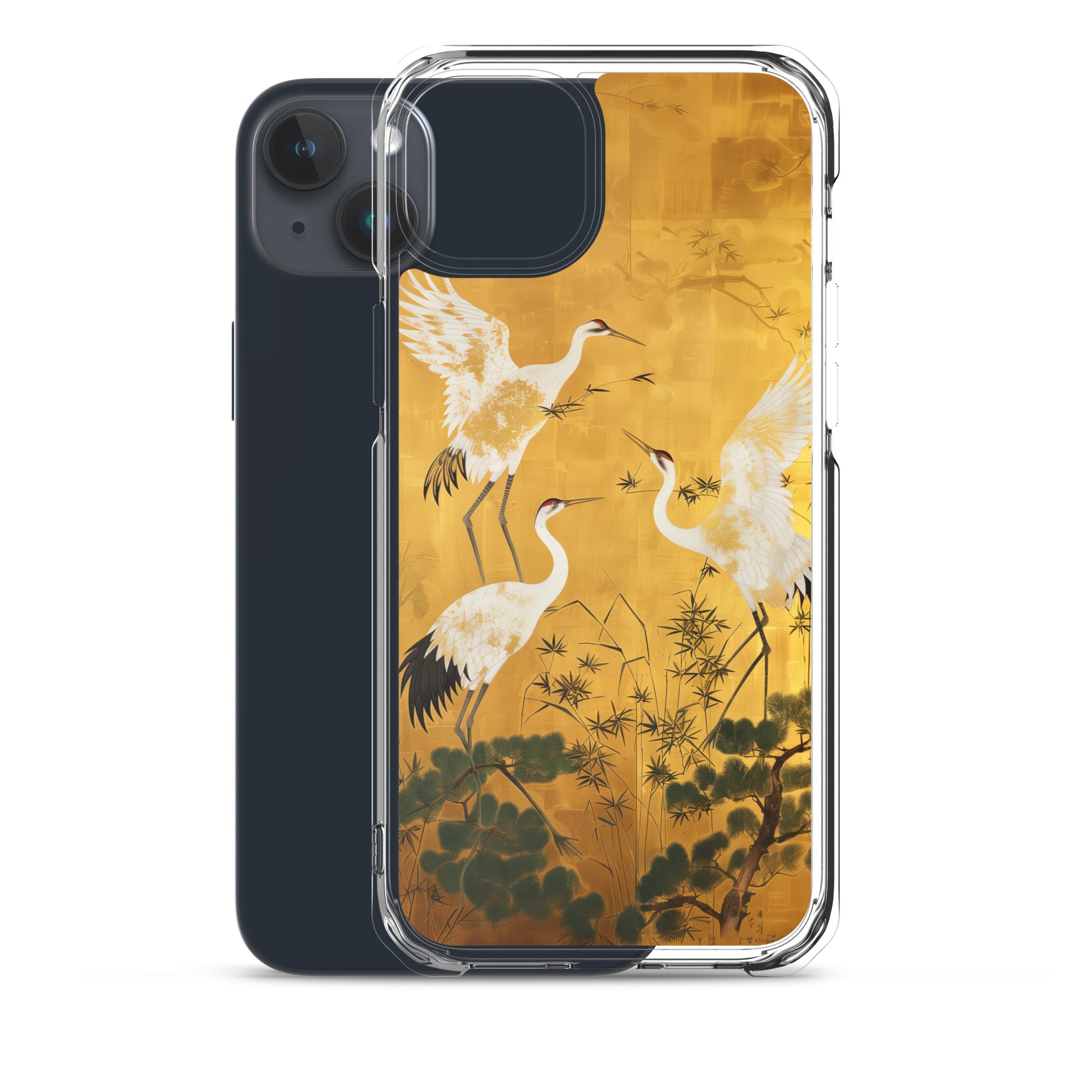 "ukiyo-e. crane." Clear Case for iPhone®