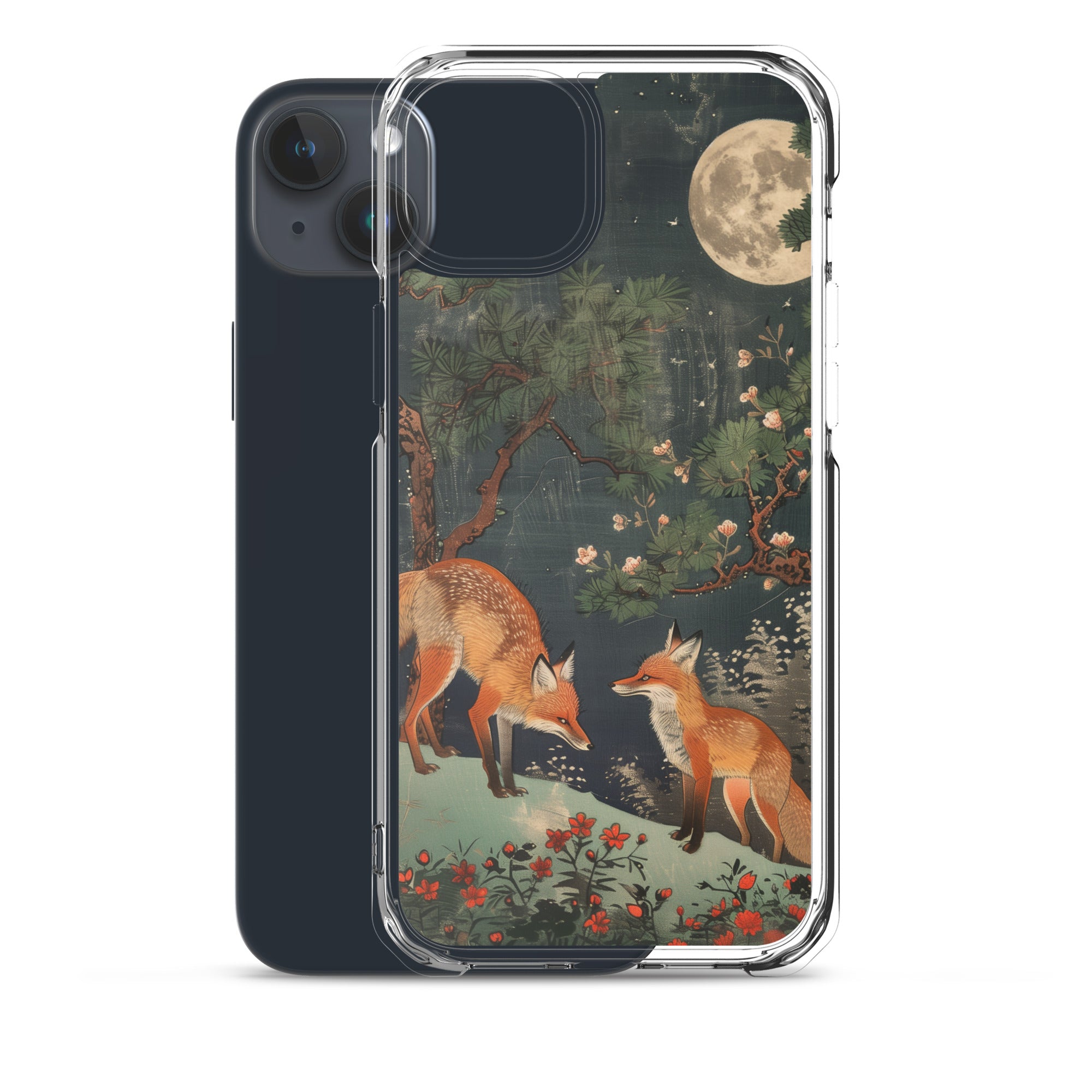 "two foxes" Clear Case for iPhone®