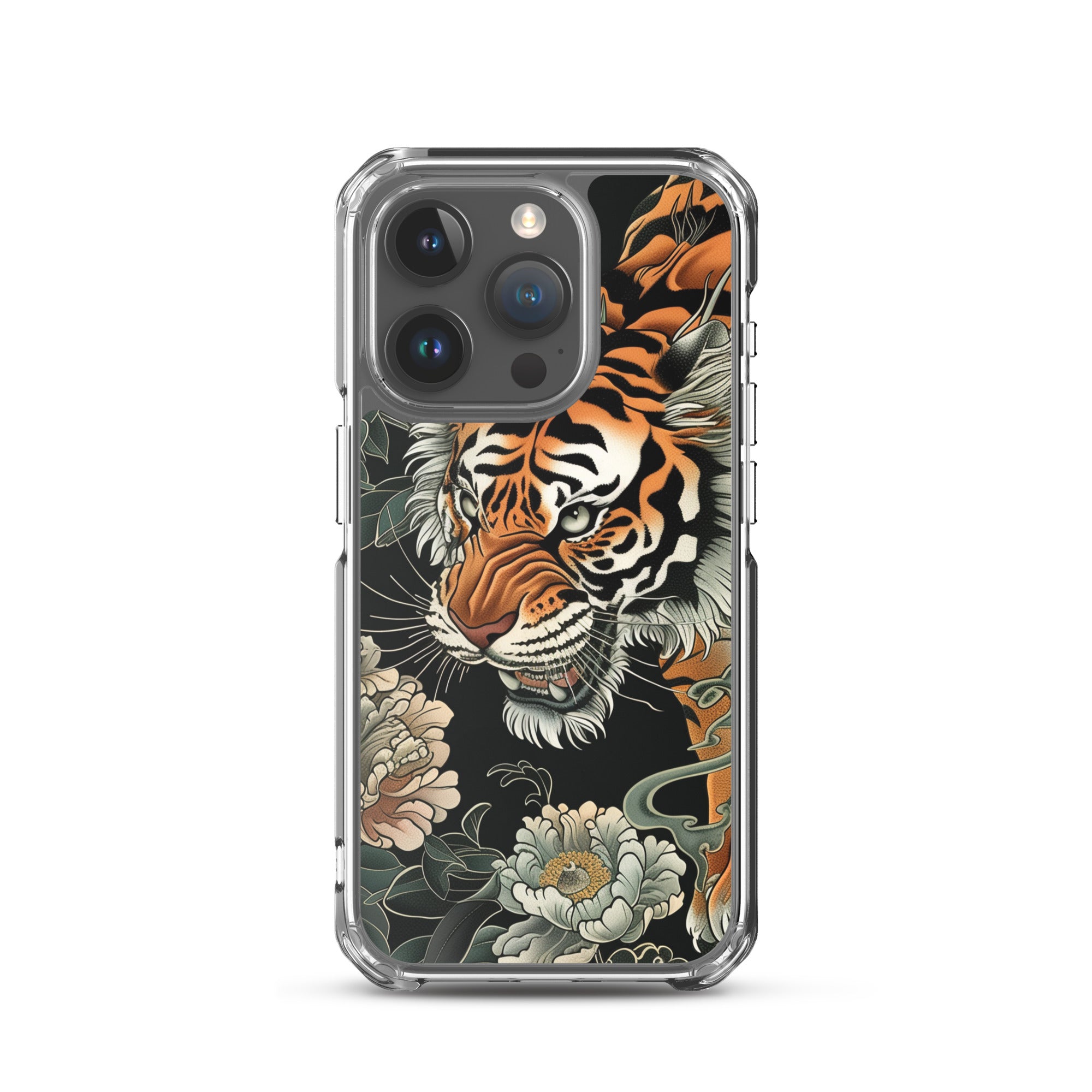 "tiger&peony" Clear Case for iPhone®