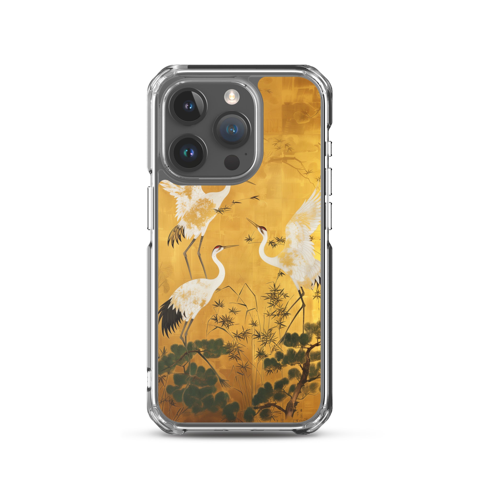 "ukiyo-e. crane." Clear Case for iPhone®