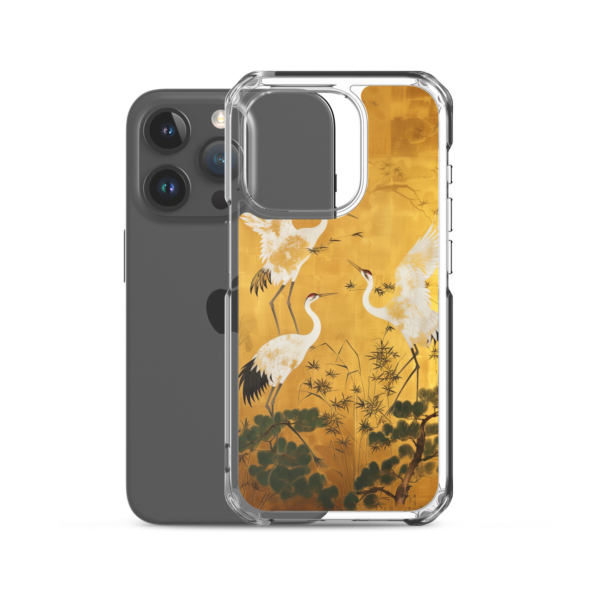 "ukiyo-e. crane." Clear Case for iPhone®