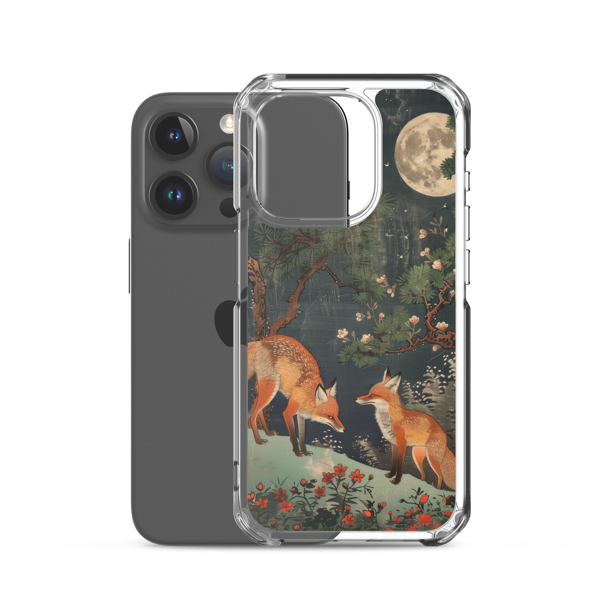 "two foxes" Clear Case for iPhone®