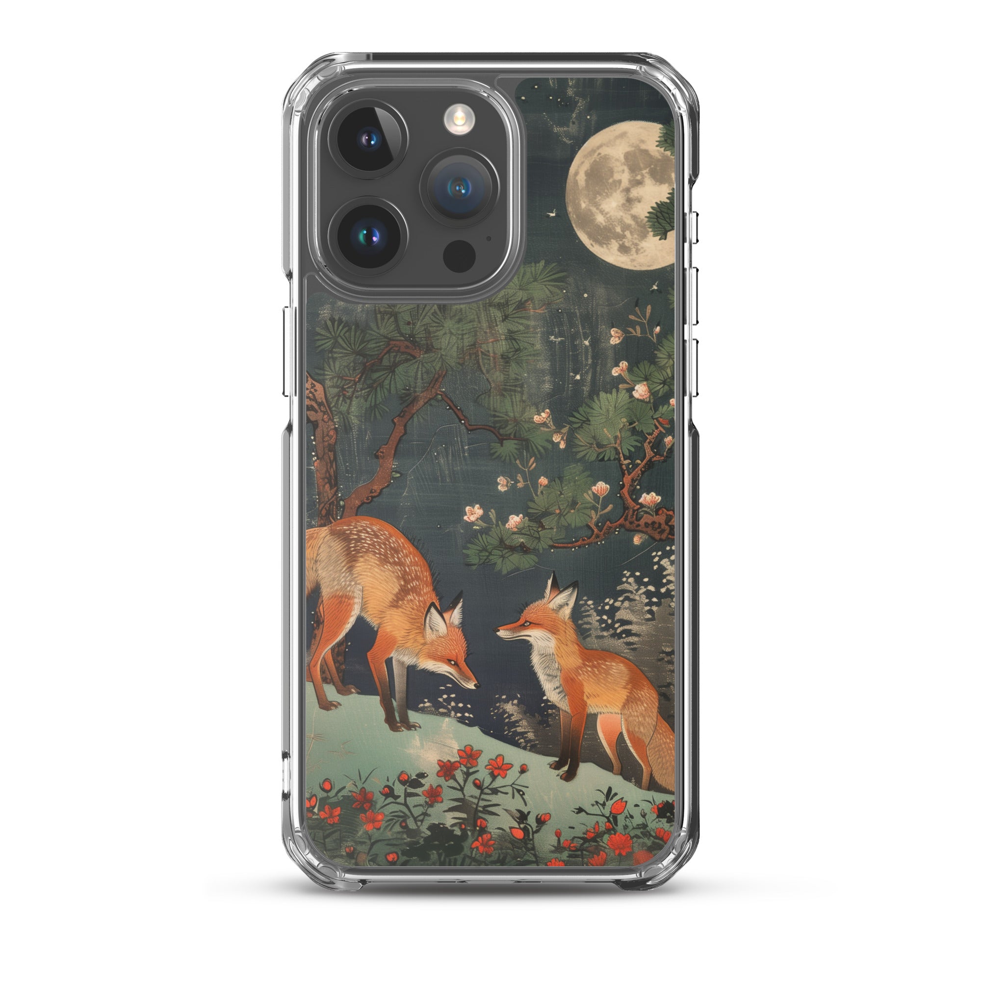 "two foxes" Clear Case for iPhone®