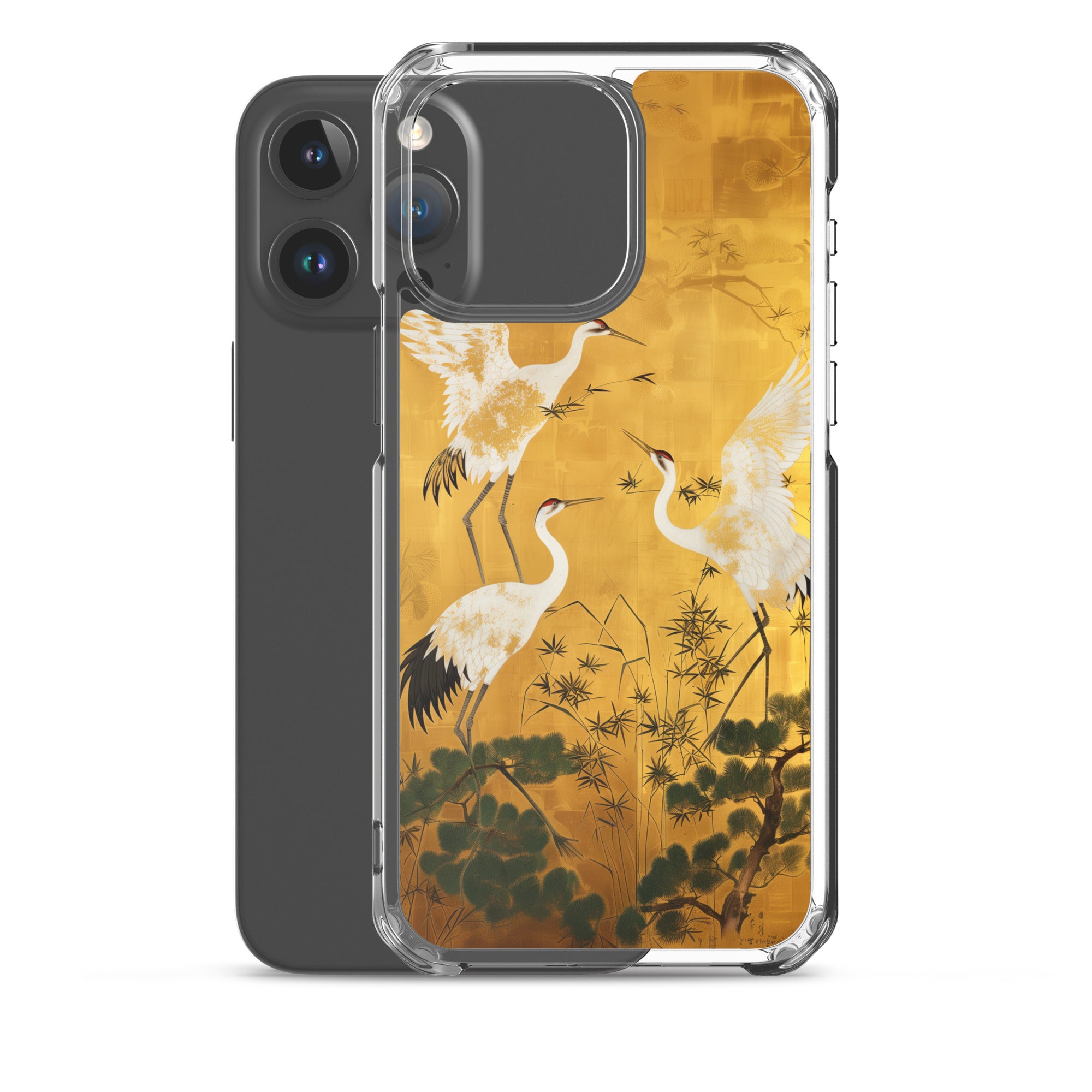 "ukiyo-e. crane." Clear Case for iPhone®