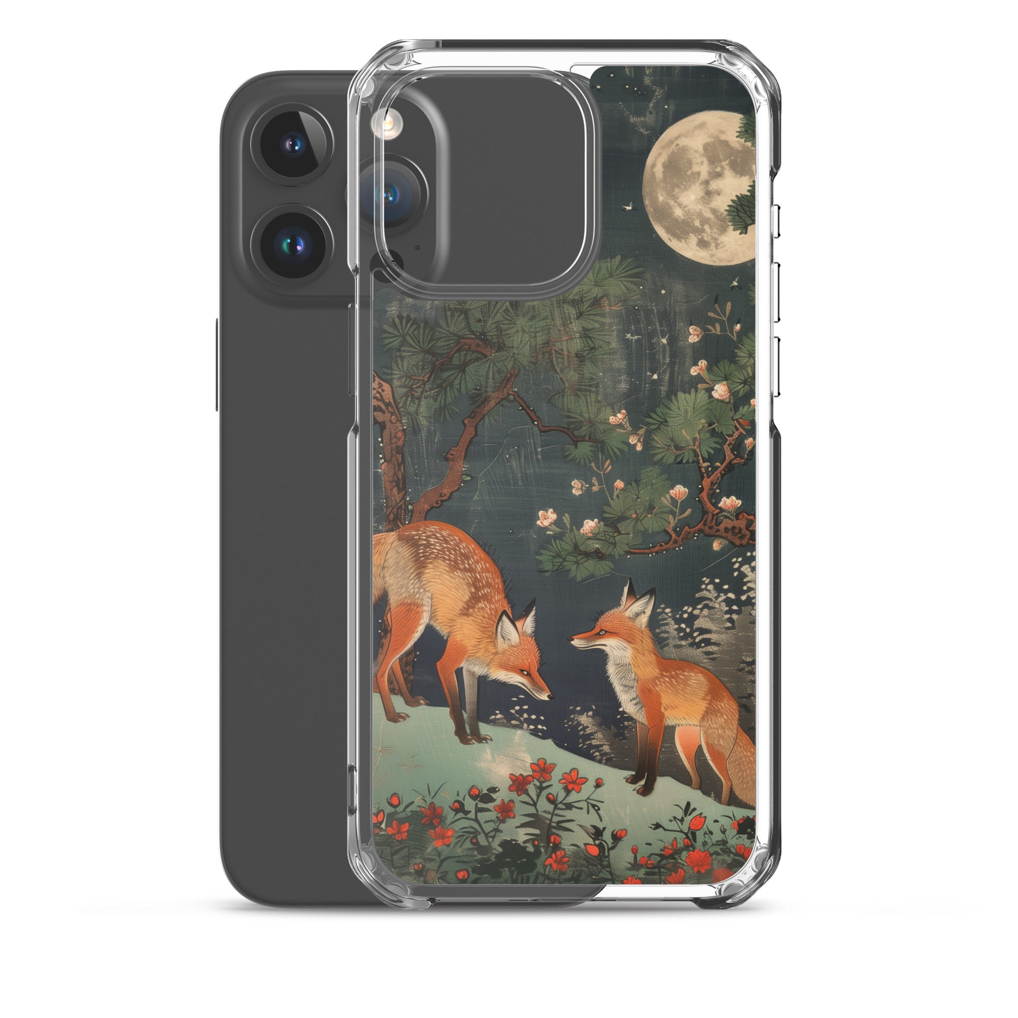 "two foxes" Clear Case for iPhone®