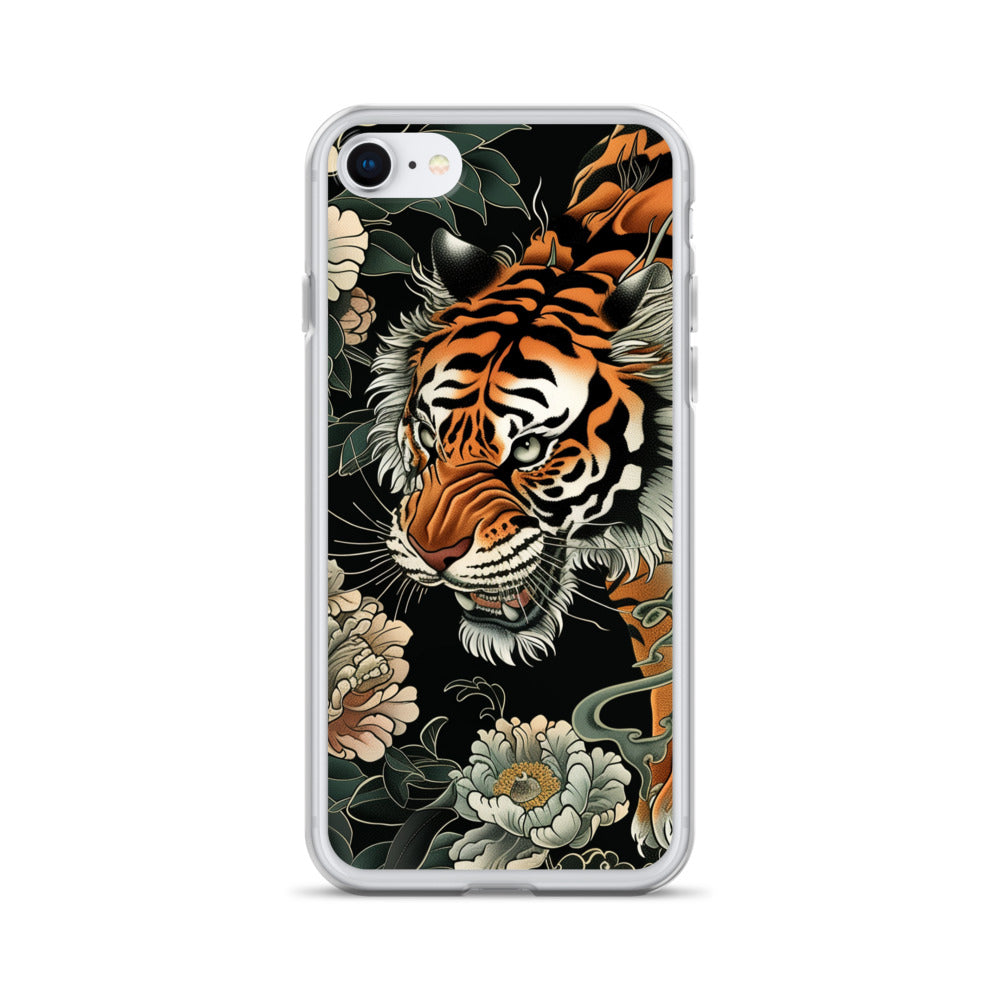 "tiger&peony" Clear Case for iPhone®