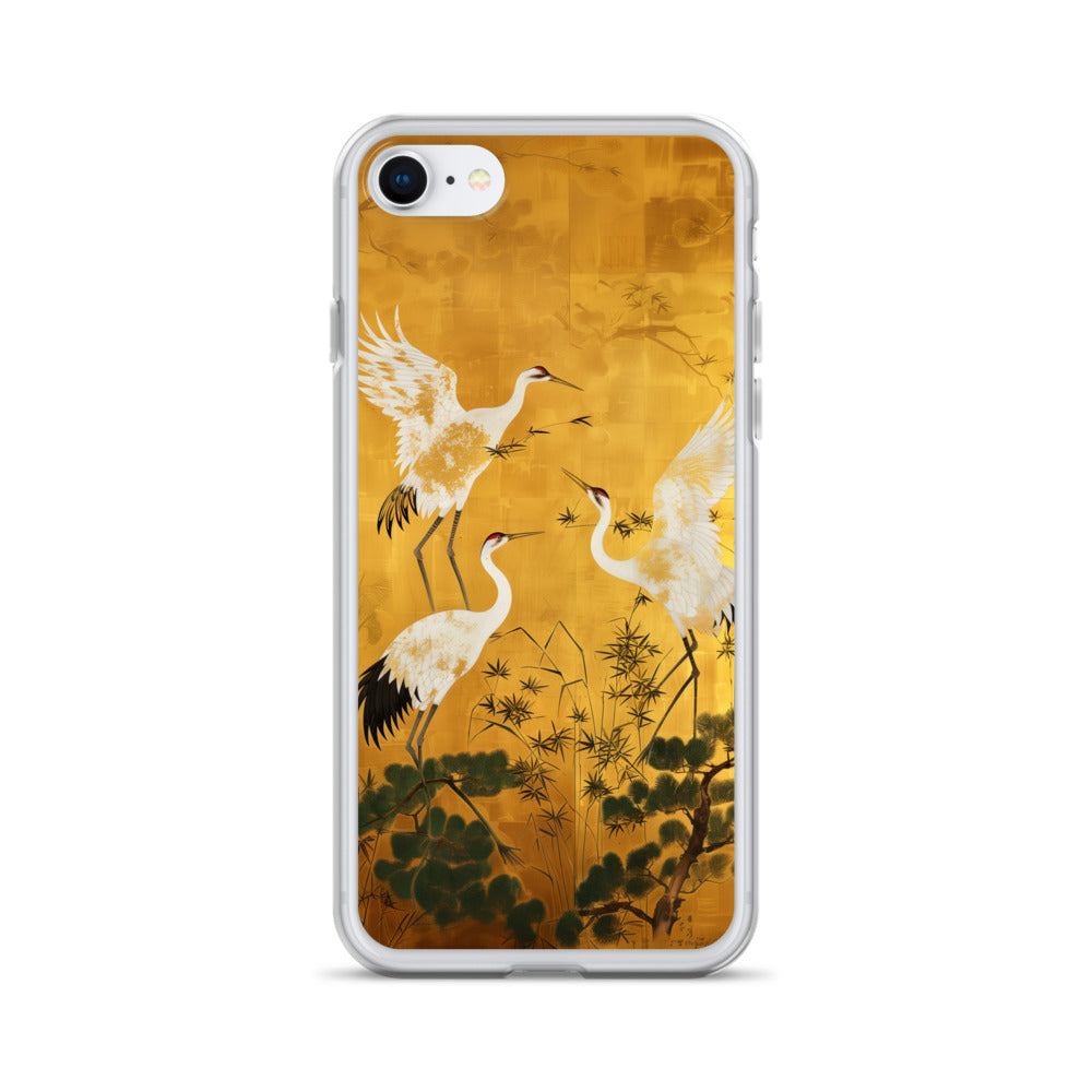 "ukiyo-e. crane." Clear Case for iPhone®
