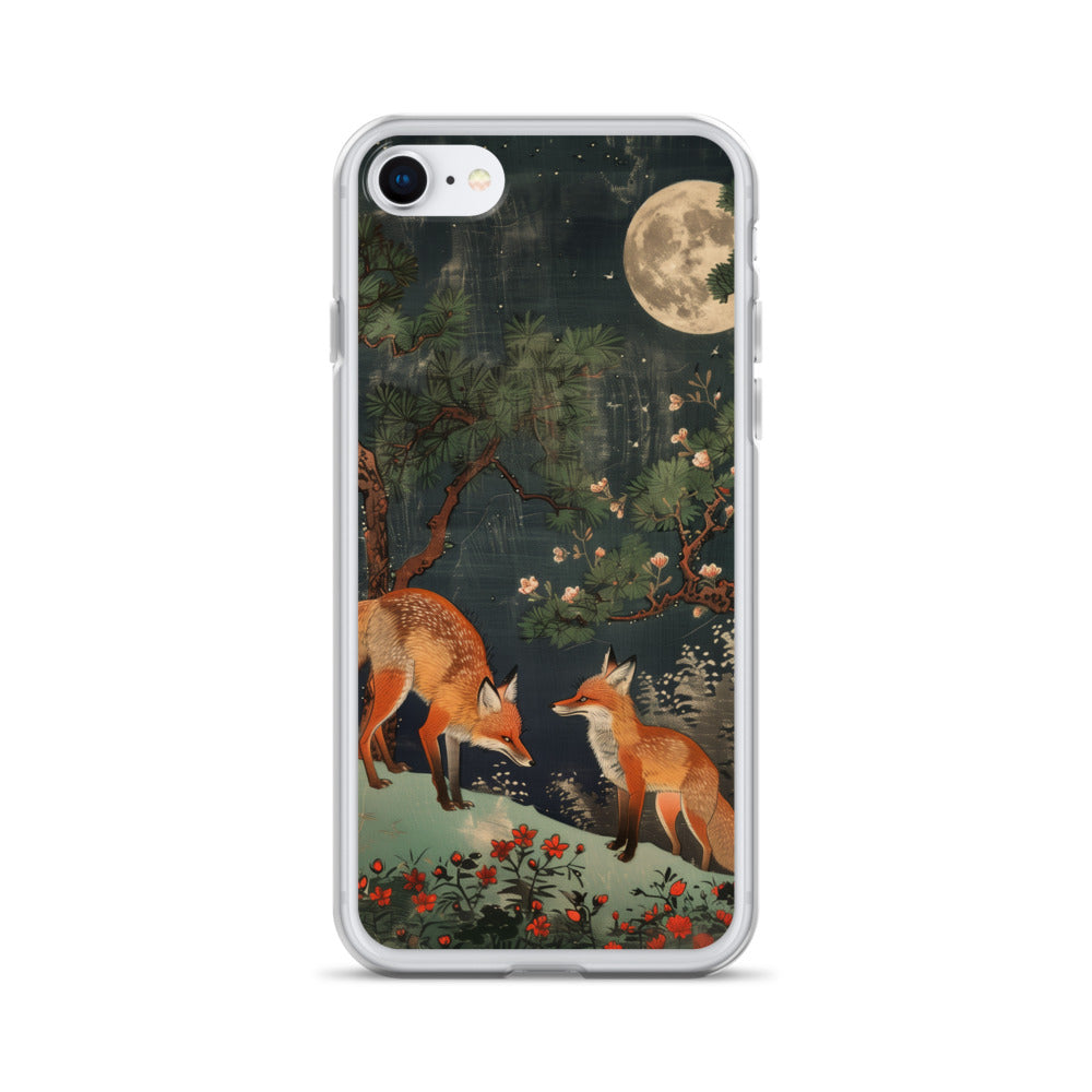 "two foxes" Clear Case for iPhone®