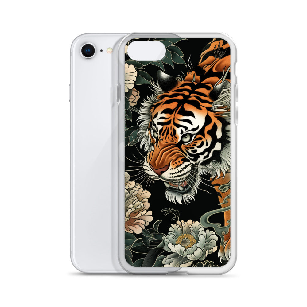 "tiger&peony" Clear Case for iPhone®