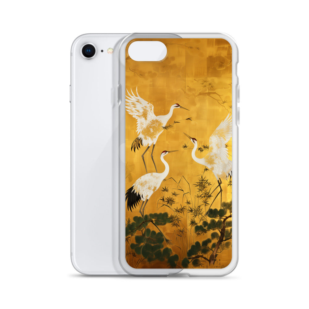 "ukiyo-e. crane." Clear Case for iPhone®