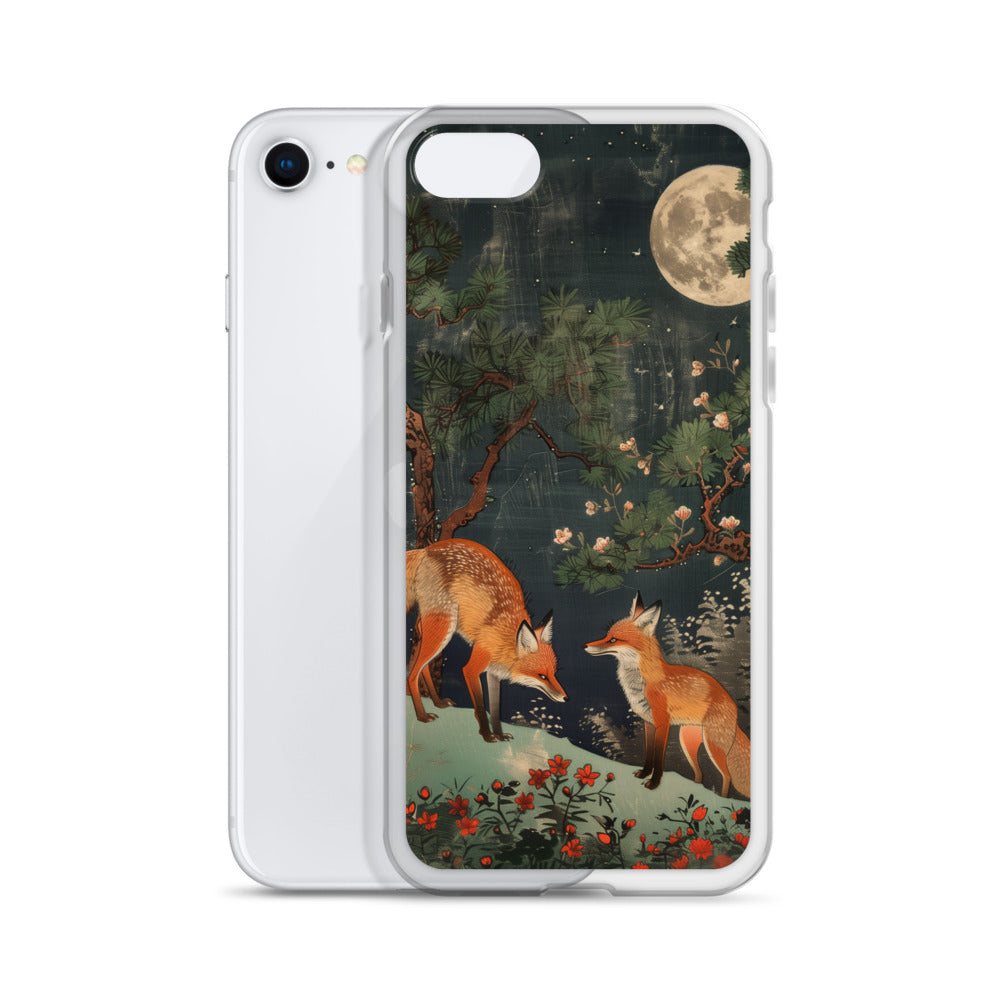 "two foxes" Clear Case for iPhone®