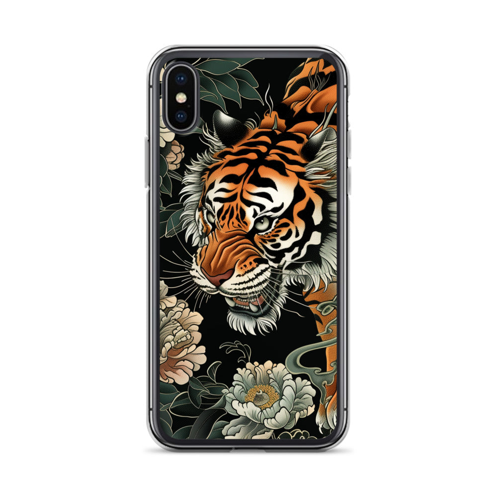 "tiger&peony" Clear Case for iPhone®