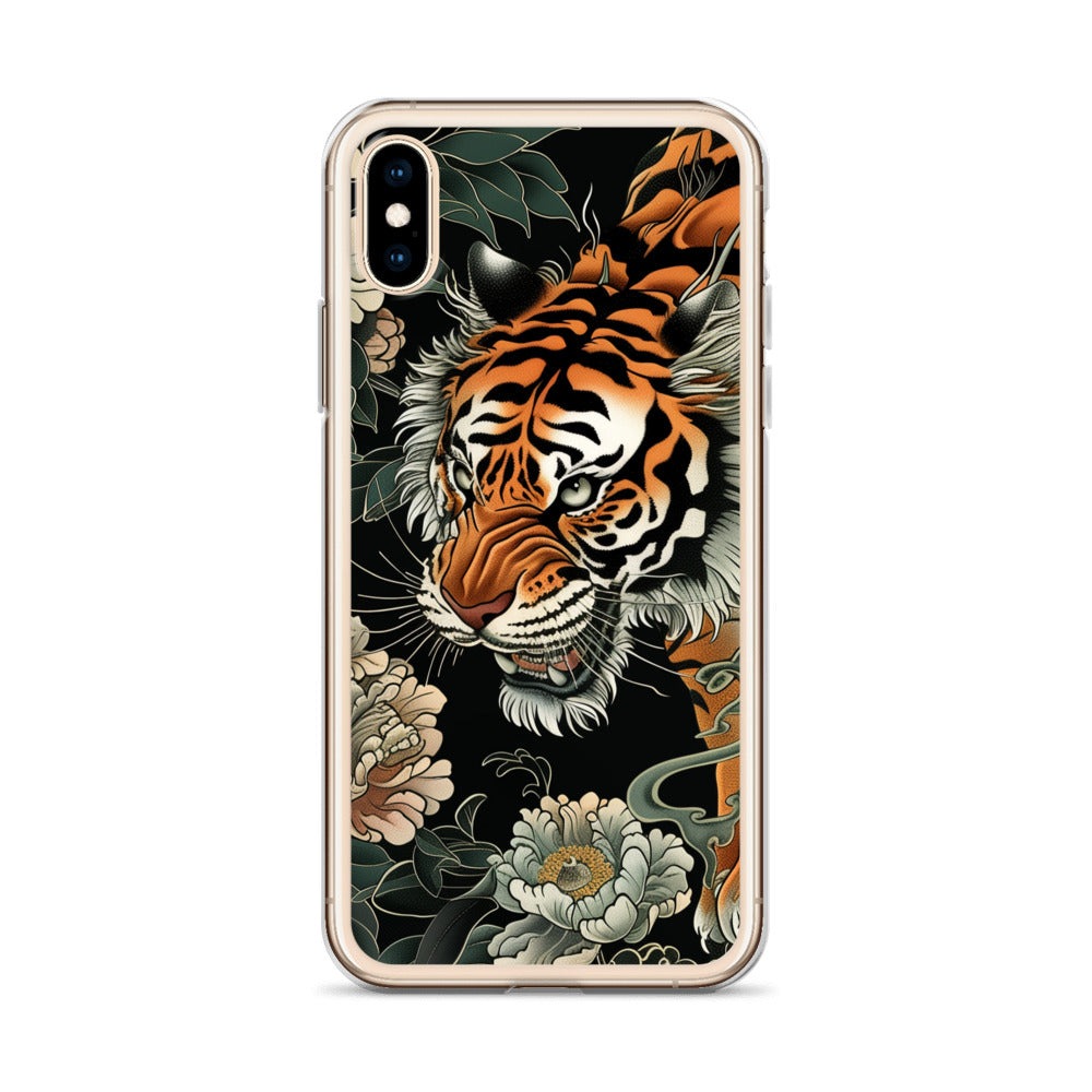 "tiger&peony" Clear Case for iPhone®