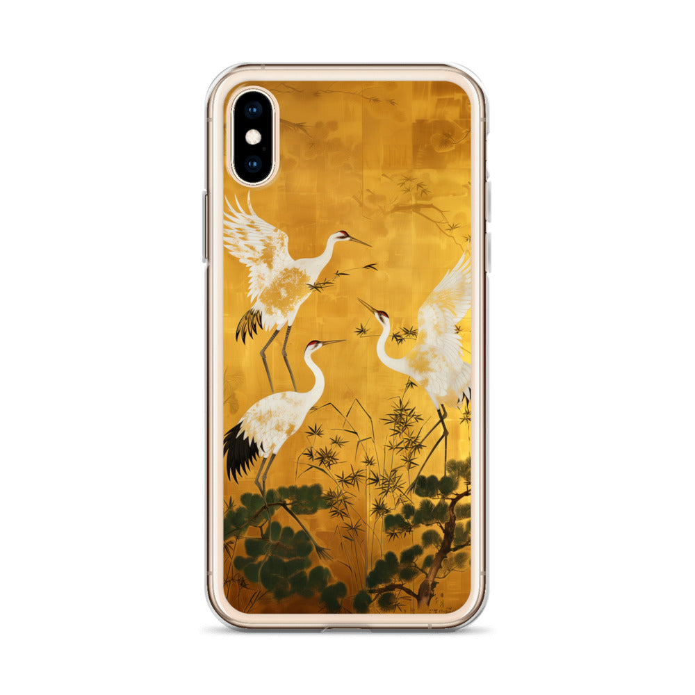 "ukiyo-e. crane." Clear Case for iPhone®