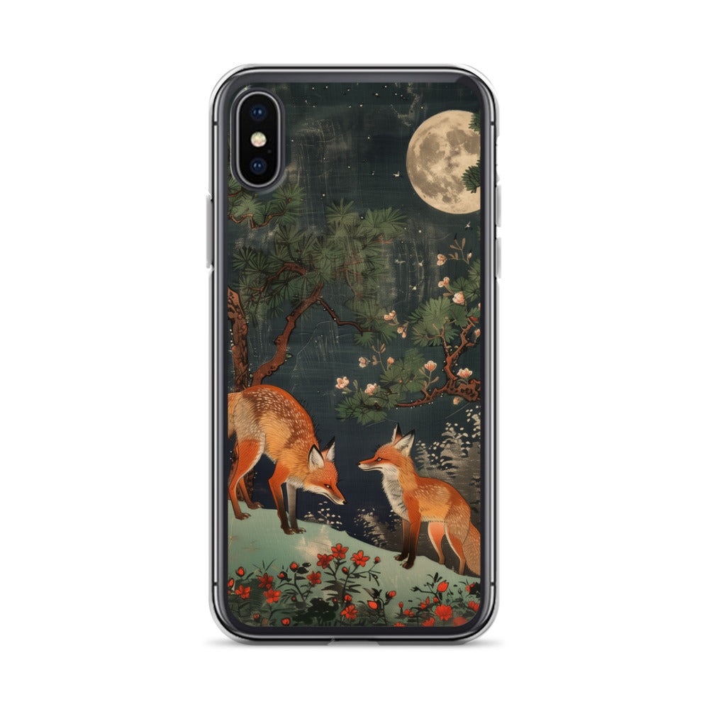 "two foxes" Clear Case for iPhone®