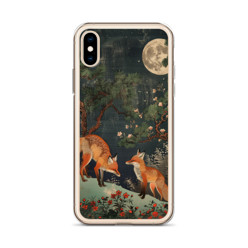 "two foxes" Clear Case for iPhone®