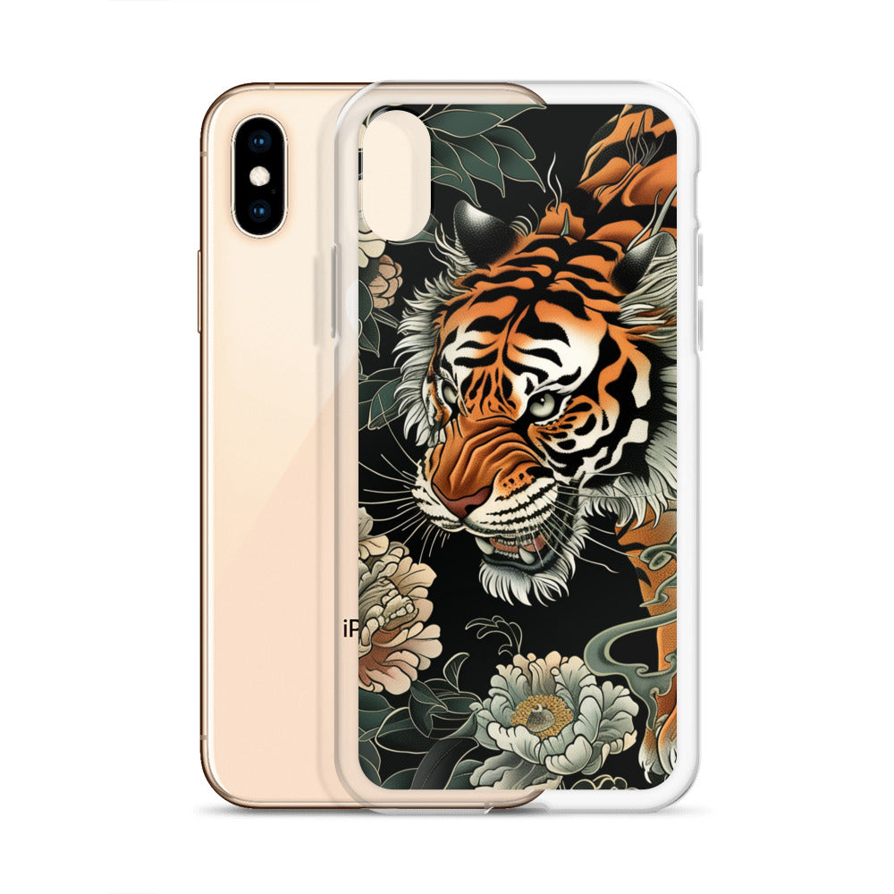 "tiger&peony" Clear Case for iPhone®