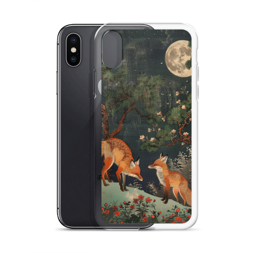 "two foxes" Clear Case for iPhone®