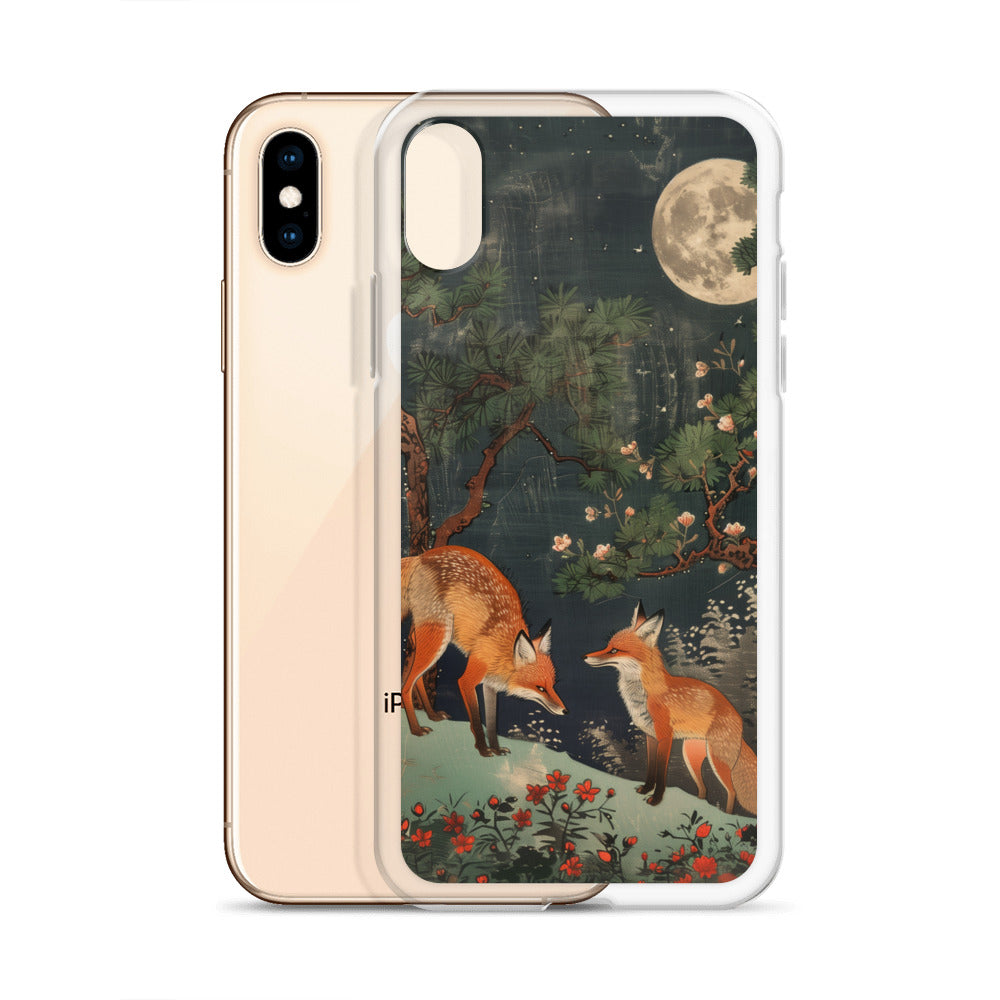 "two foxes" Clear Case for iPhone®