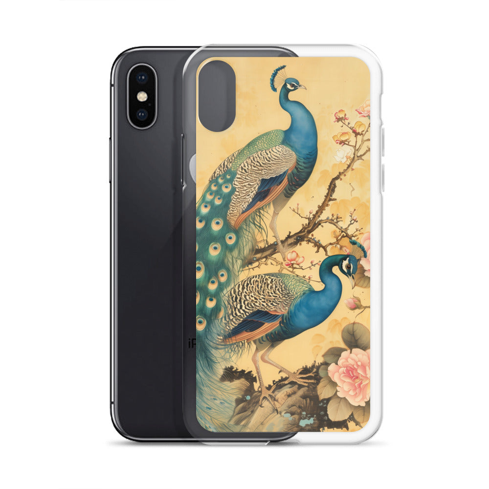 "peacock" Clear Case for iPhone®