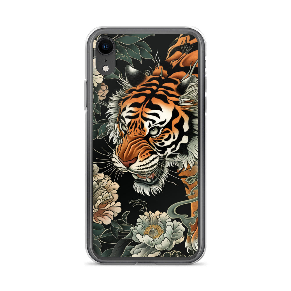 "tiger&peony" Clear Case for iPhone®