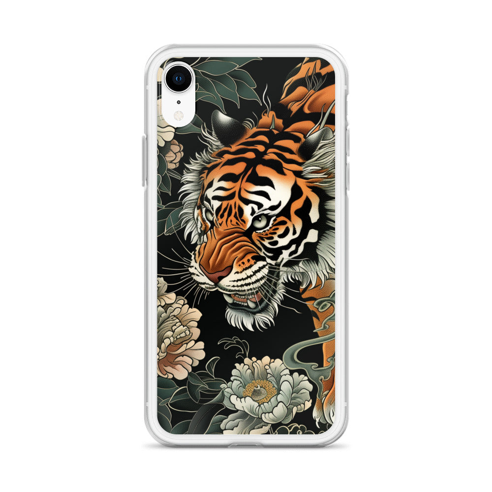 "tiger&peony" Clear Case for iPhone®