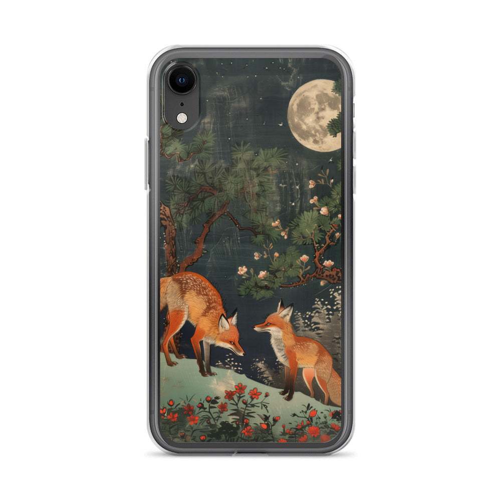 "two foxes" Clear Case for iPhone®