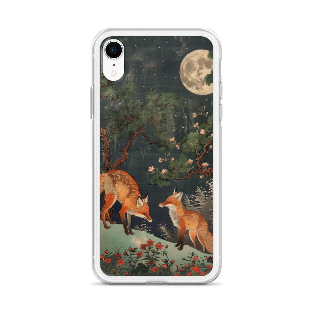 "two foxes" Clear Case for iPhone®