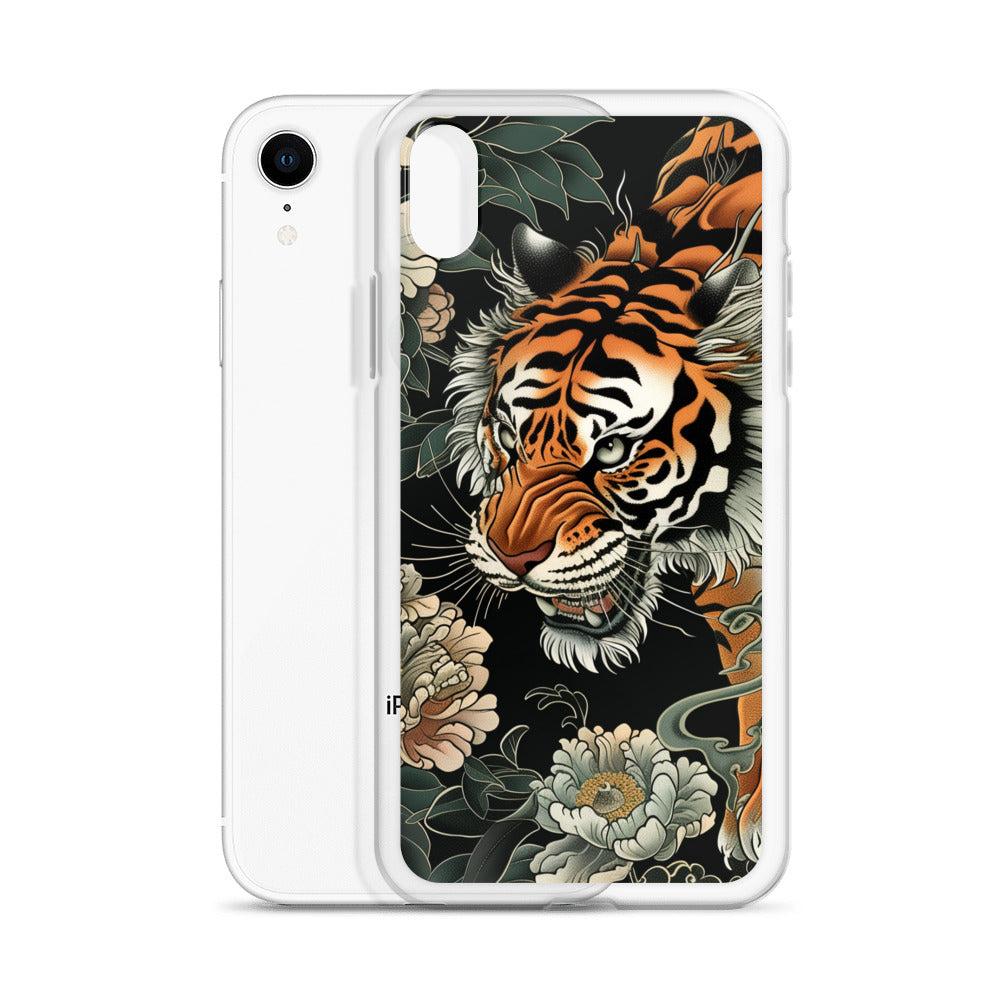 "tiger&peony" Clear Case for iPhone®