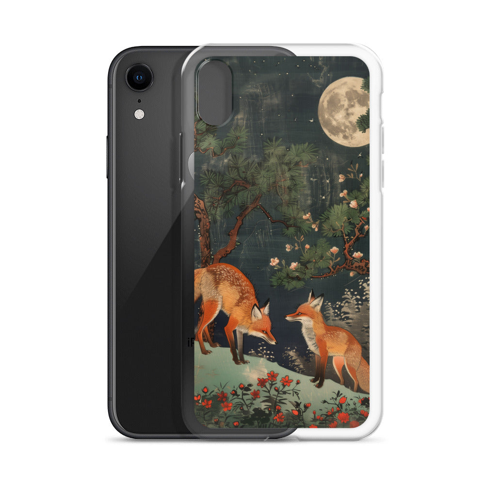 "two foxes" Clear Case for iPhone®