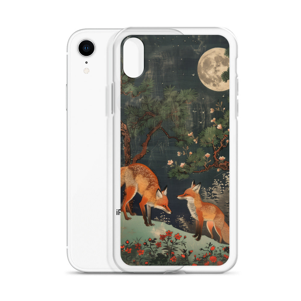 "two foxes" Clear Case for iPhone®