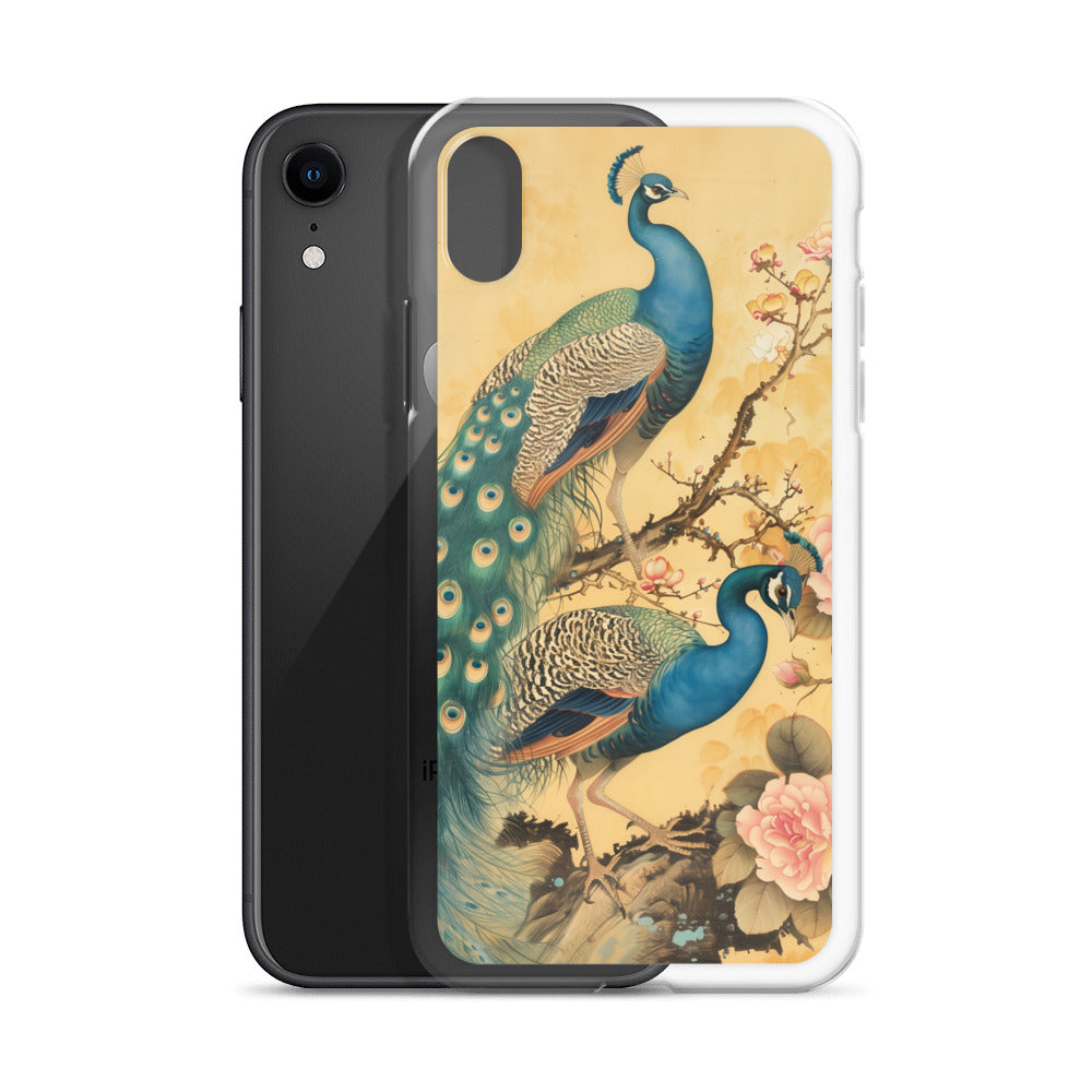"peacock" Clear Case for iPhone®
