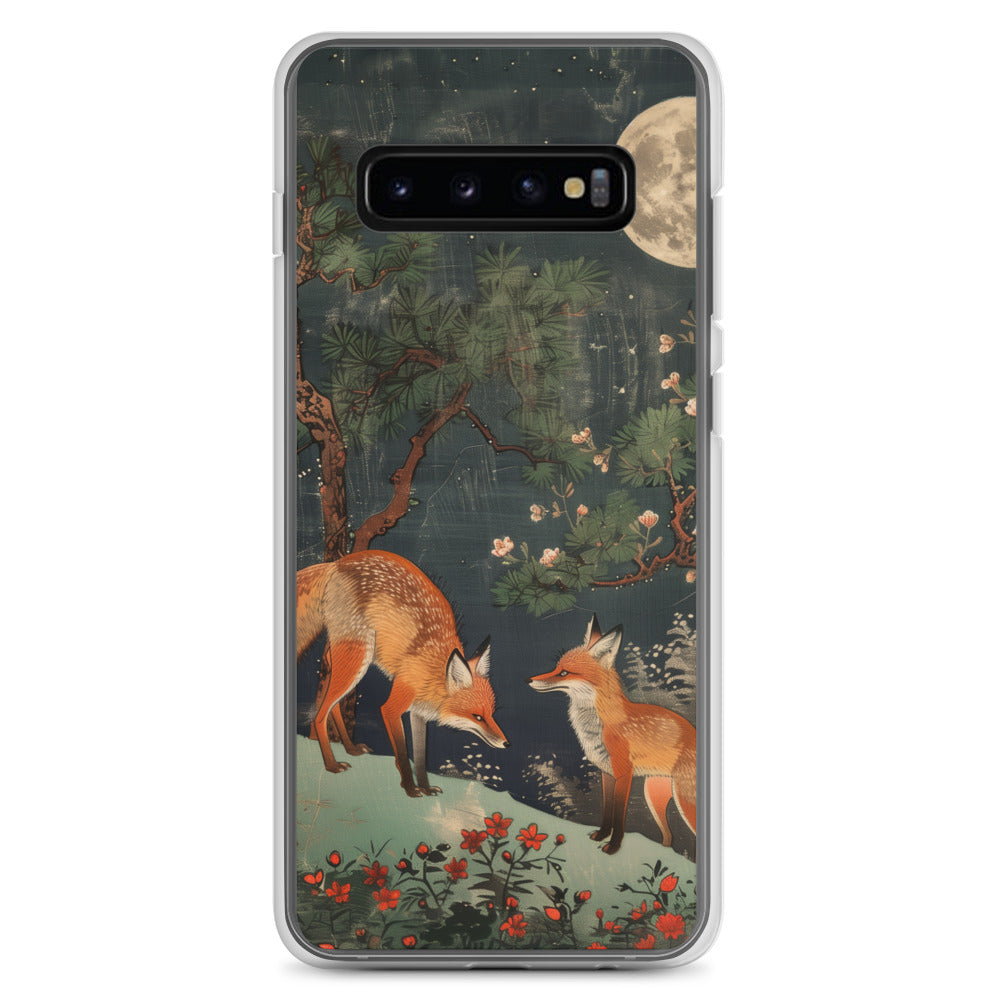 "two foxes" Clear Case for Samsung®