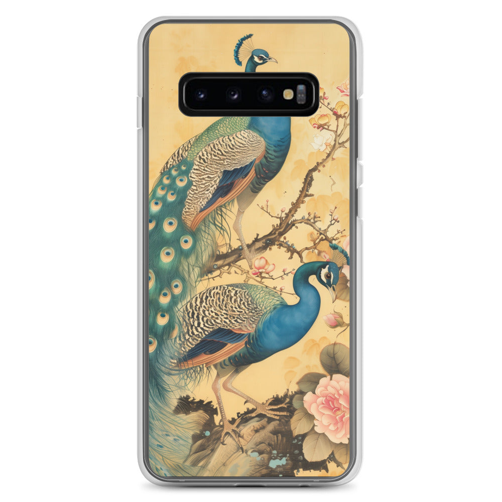 "peacock" Clear Case for Samsung®