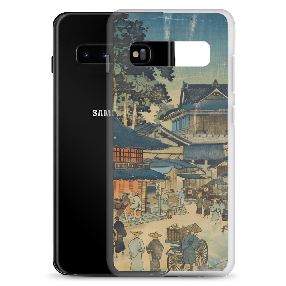 "old village" Clear Case for Samsung®