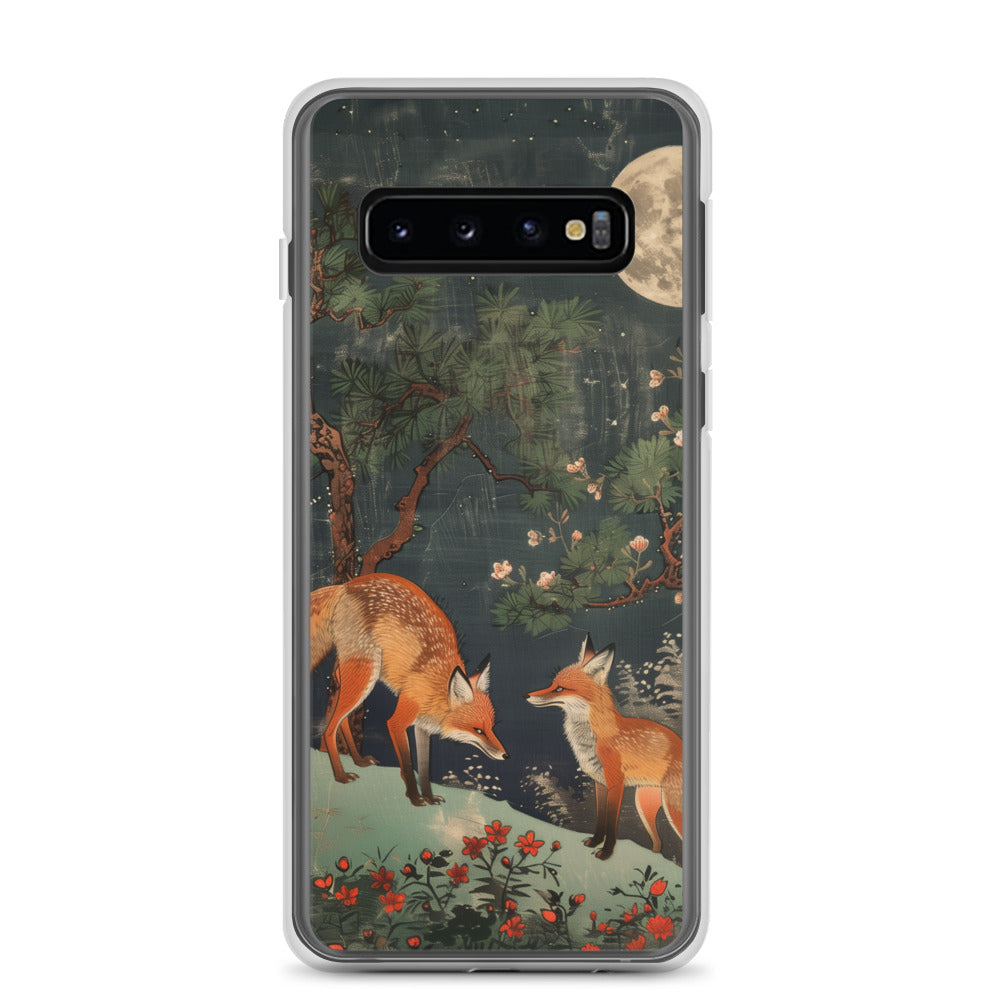 "two foxes" Clear Case for Samsung®