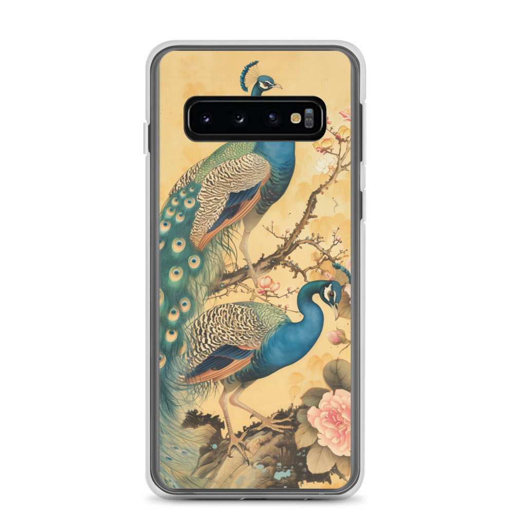 "peacock" Clear Case for Samsung®