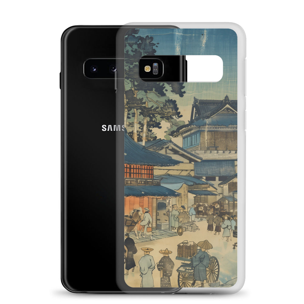 "old village" Clear Case for Samsung®