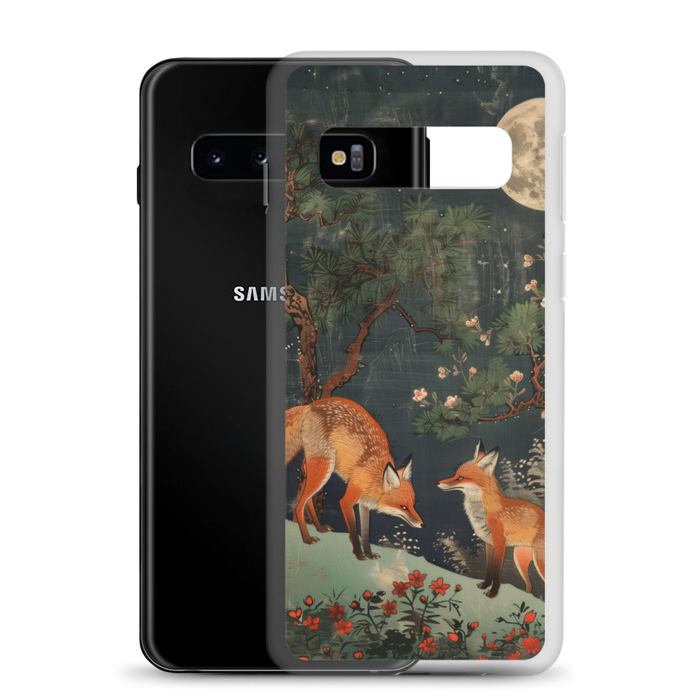 "two foxes" Clear Case for Samsung®