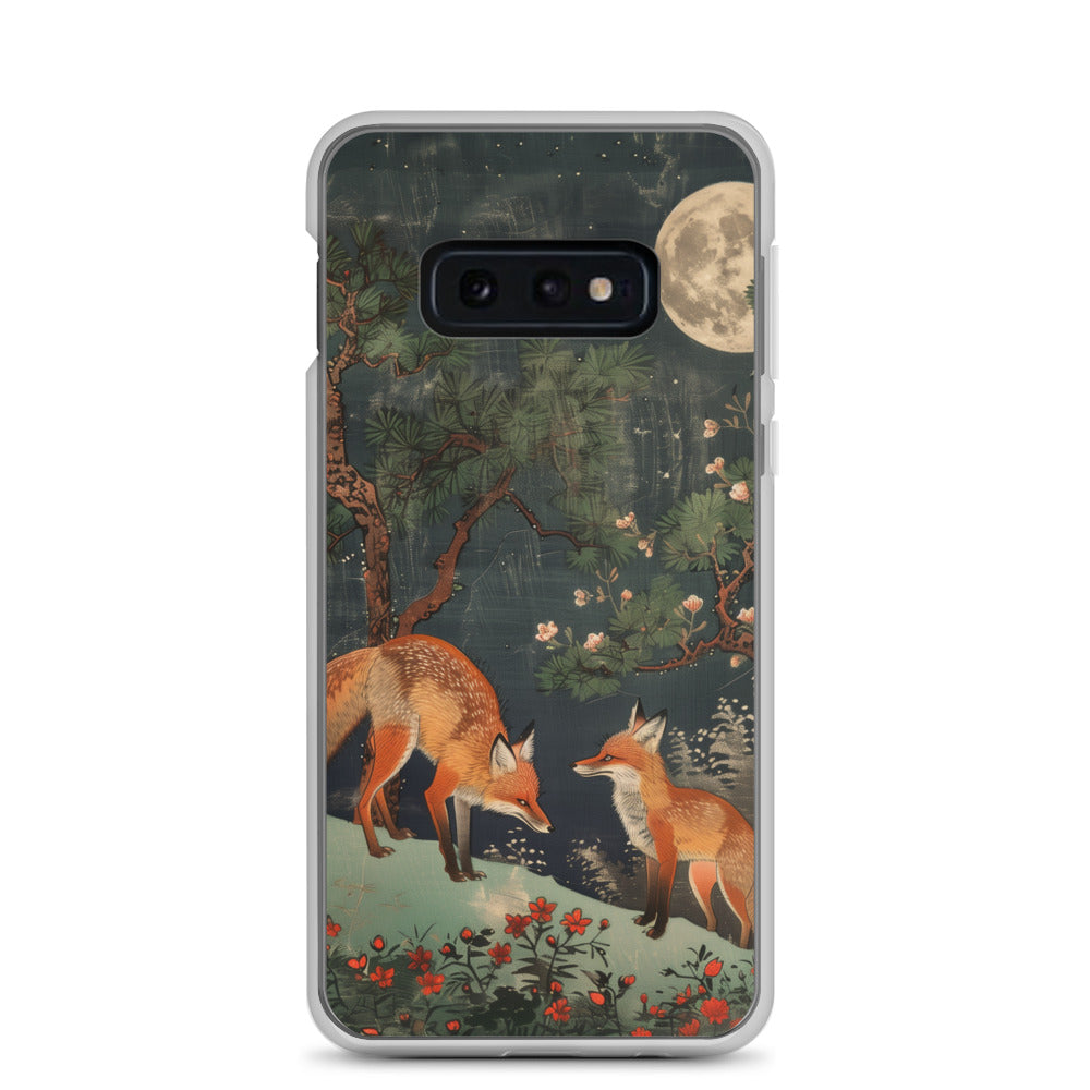"two foxes" Clear Case for Samsung®