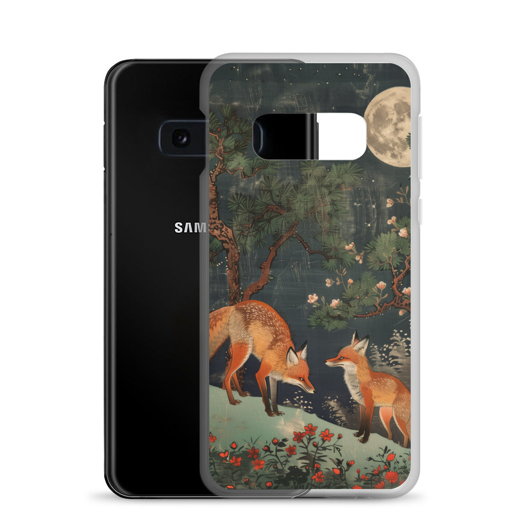 "two foxes" Clear Case for Samsung®