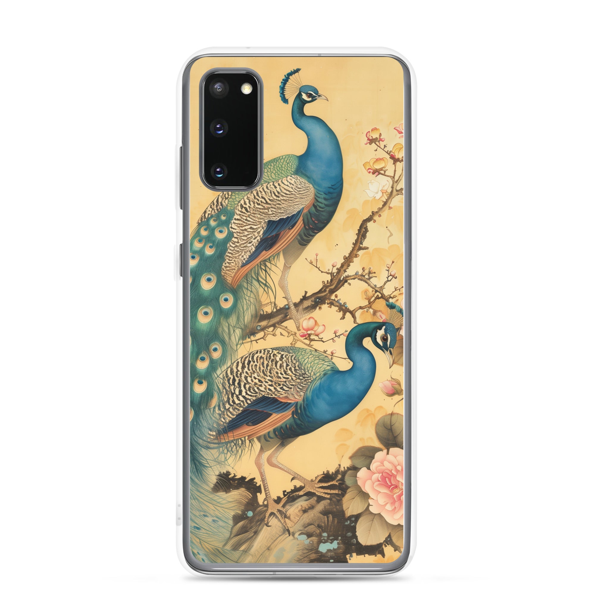 "peacock" Clear Case for Samsung®