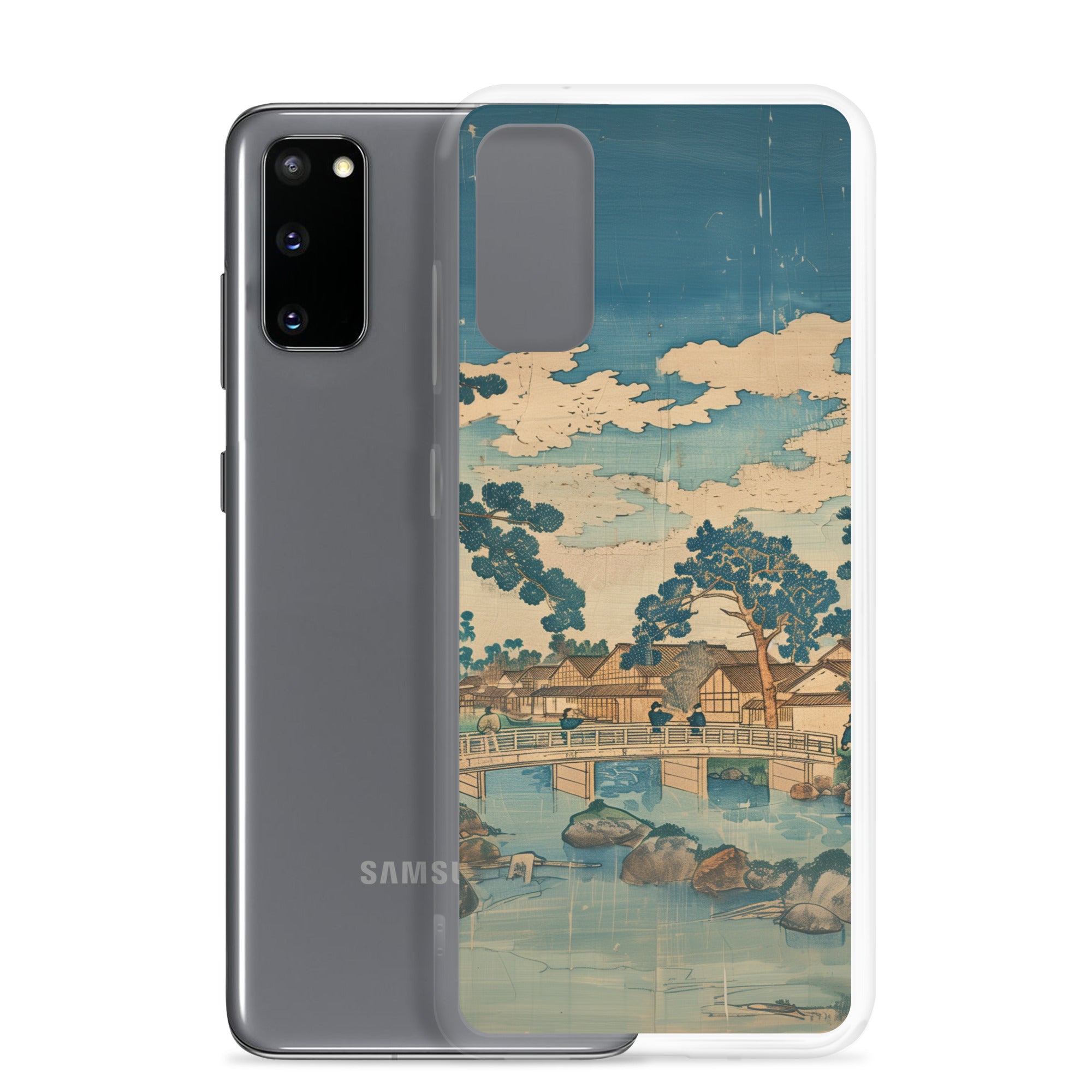 "old village" Clear Case for Samsung®