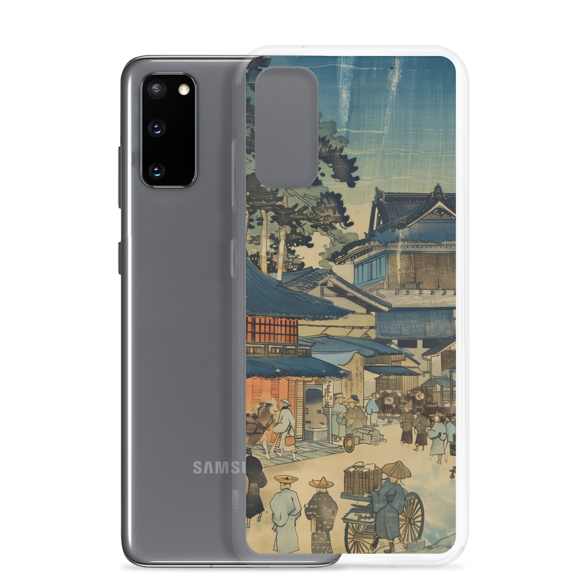 "old village" Clear Case for Samsung®