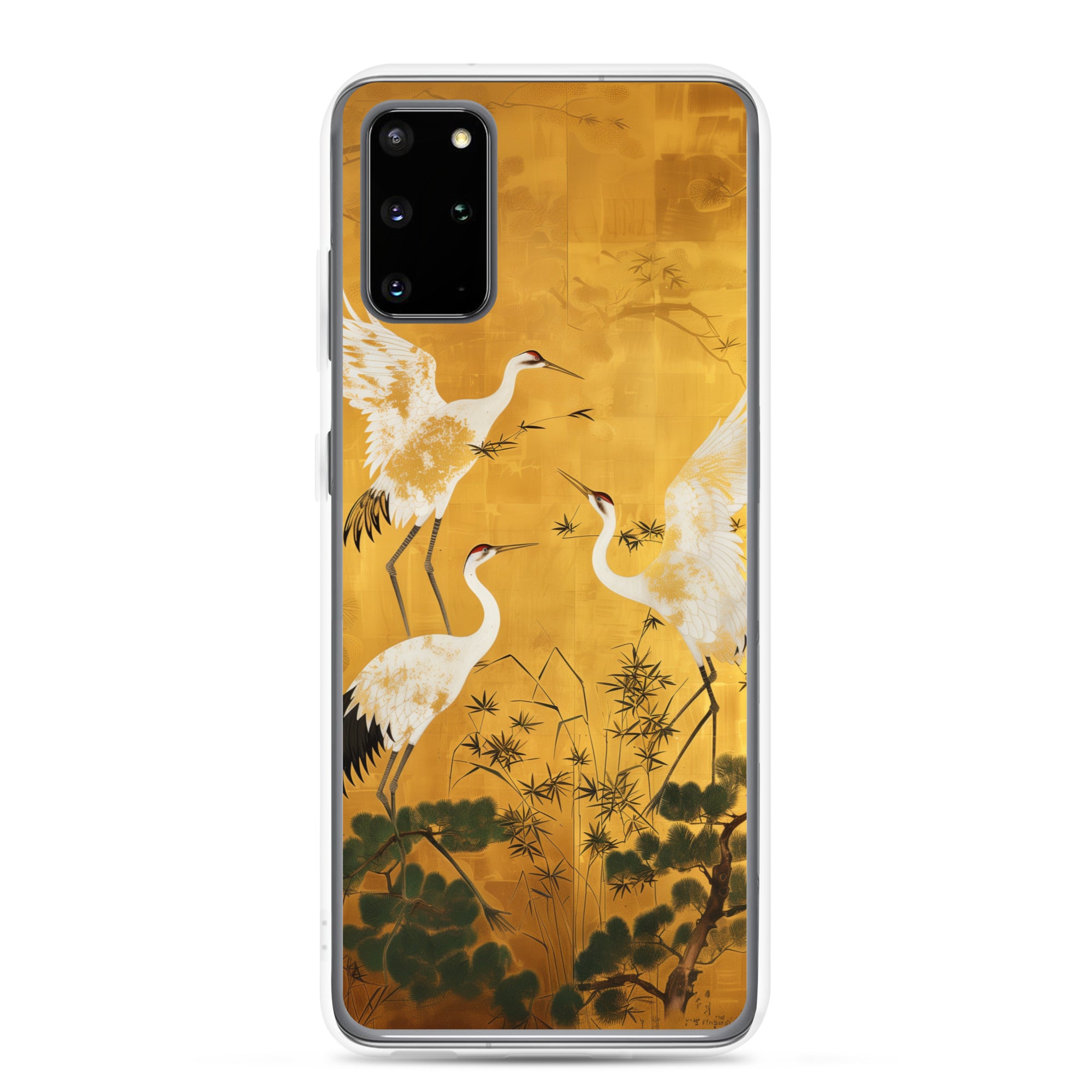 "ukiyo-e. crane." Clear Case for Samsung®
