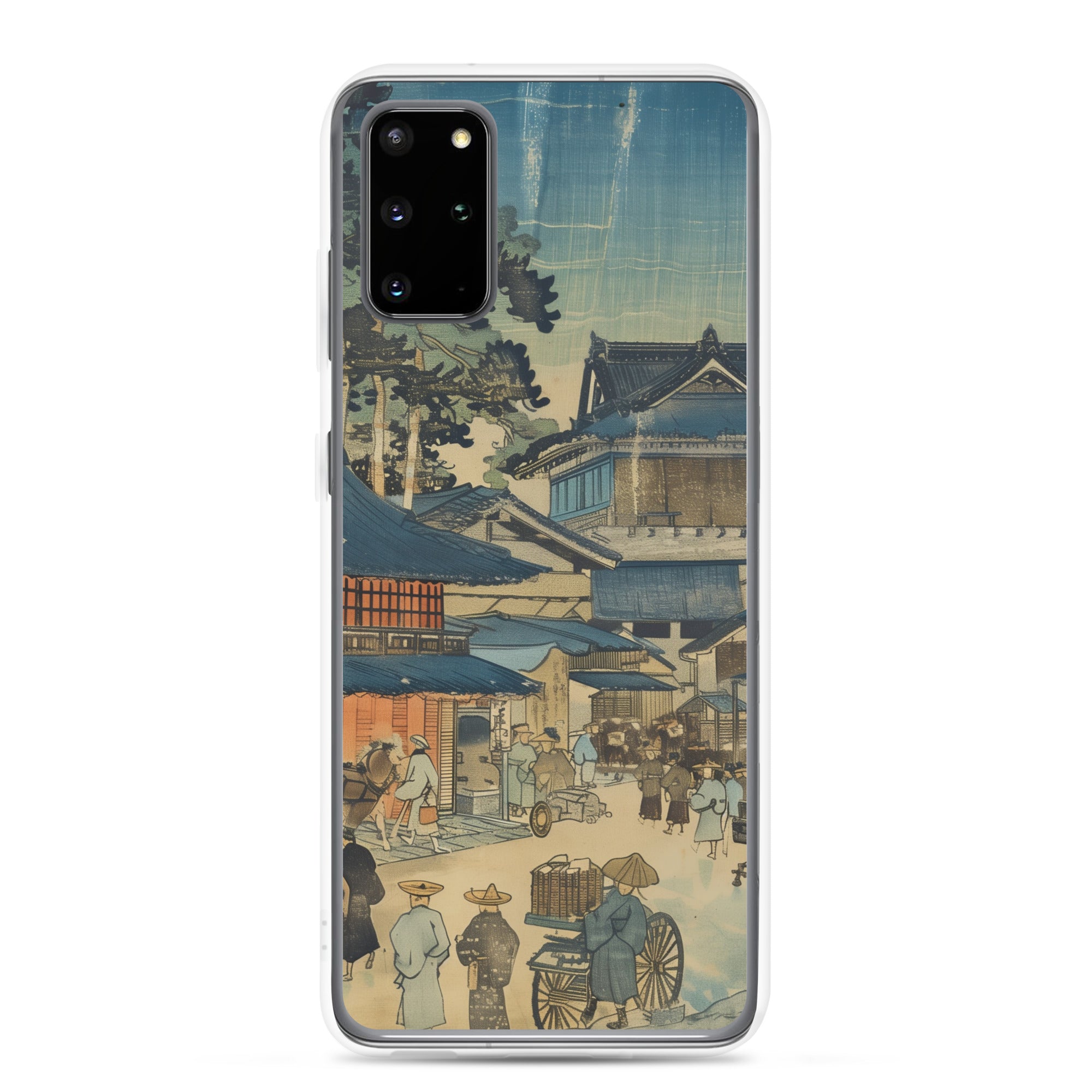 "old village" Clear Case for Samsung®