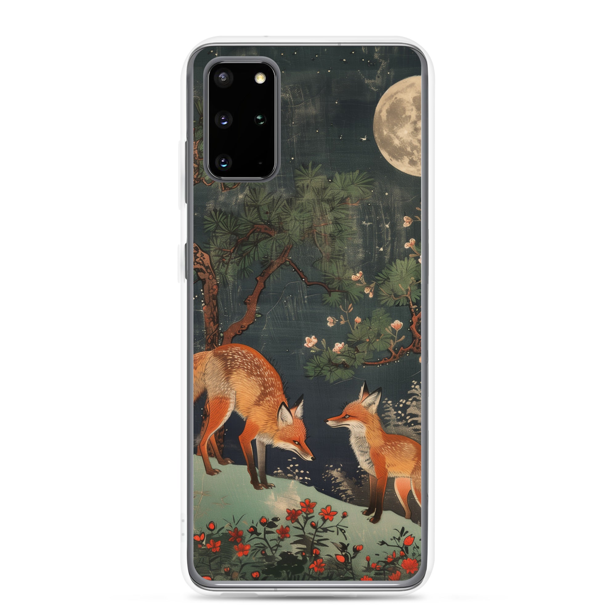 "two foxes" Clear Case for Samsung®